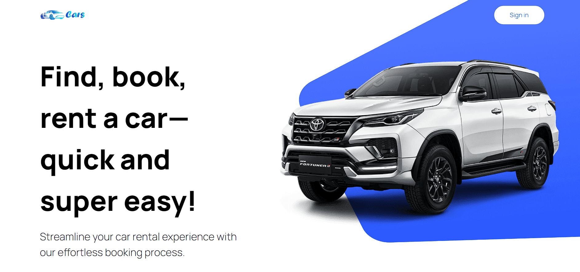 Cars: Car buying platform